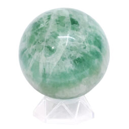 Madagascar Green Fluorite Sphere P2301