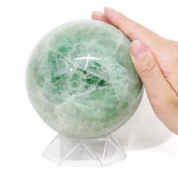 Madagascar Green Fluorite Sphere P2308 | Crystal Factory