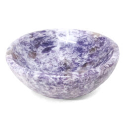 Madagascar Lepidolite Crystal Bowl P2310 | Crystal Factory