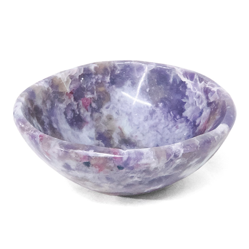 0.45kg Madagascar Lepidolite Crystal Bowl P2311 3 Madagascar Lepidolite Crystal Bowl P2311 | Crystal Factory