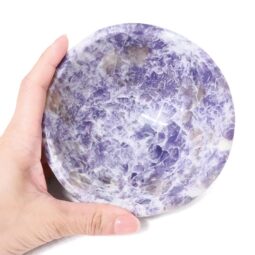 0.62kg Madagascar Lepidolite Crystal Bowl P2312 5 Madagascar Lepidolite Crystal Bowl P2312 | Crystal Factory