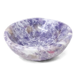 Madagascar Lepidolite Crystal Bowl P2312 | Crystal Factory