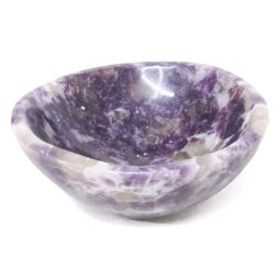 Madagascar Lepidolite Crystal Bowl P2313 | Crystal Factory