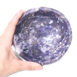 0.64kg Madagascar Lepidolite Crystal Bowl P2317 5 Madagascar Lepidolite Crystal Bowl P2317 | Crystal Factory
