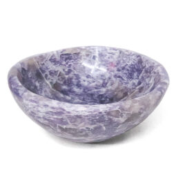 Madagascar Lepidolite Crystal Bowl P2318 | Crystal Factory