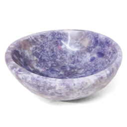Madagascar Lepidolite Crystal Bowl P2320 | Crystal Factory