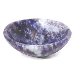 Madagascar Lepidolite Crystal Bowl P2327 | Crystal Factory