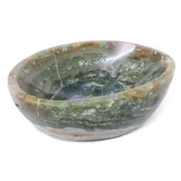Madagascar Ocean Jasper Crystal Bowl P2289 | Crystal Factory