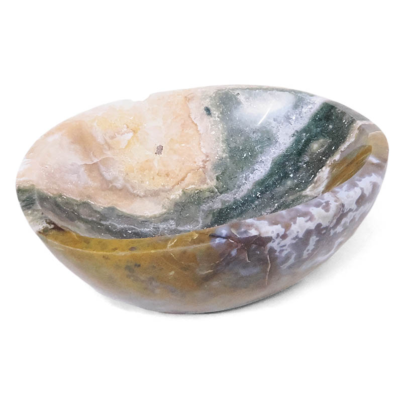 1.46kg Madagascar Ocean Jasper Crystal Bowl P2290 5 Madagascar Ocean Jasper Crystal Bowl P2290 | Crystal Factory