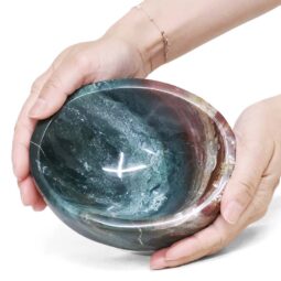 1.19kg Madagascar Ocean Jasper Crystal Bowl P2292 5 Madagascar Ocean Jasper Crystal Bowl P2292 | Crystal Factory