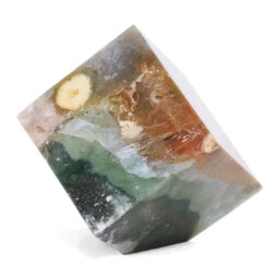 Madagascar Ocean Jasper Crystal Cube P2270 | Crystal Factory