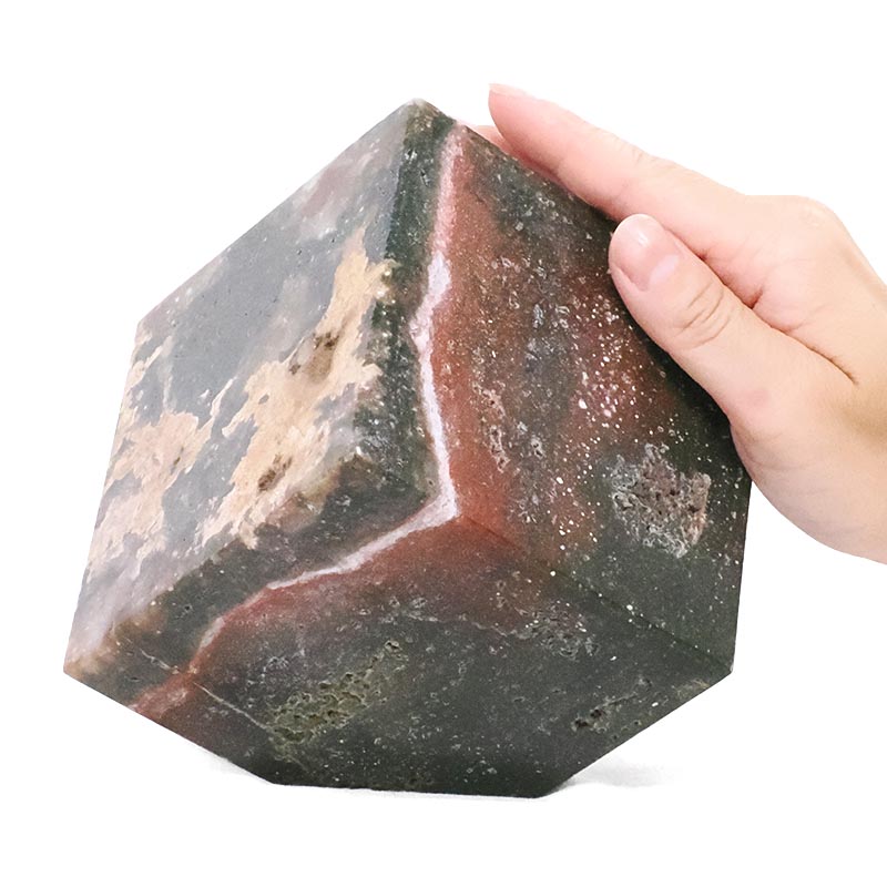 2.70kg Madagascar Ocean Jasper Crystal Cube P2271 5 Madagascar Ocean Jasper Crystal Cube P2271 | Crystal Factory