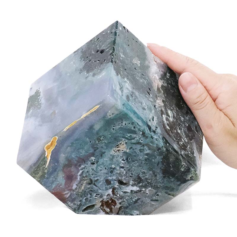 2.89kg Madagascar Ocean Jasper Crystal Cube P2272 5 Madagascar Ocean Jasper Crystal Cube P2272 | Crystal Factory
