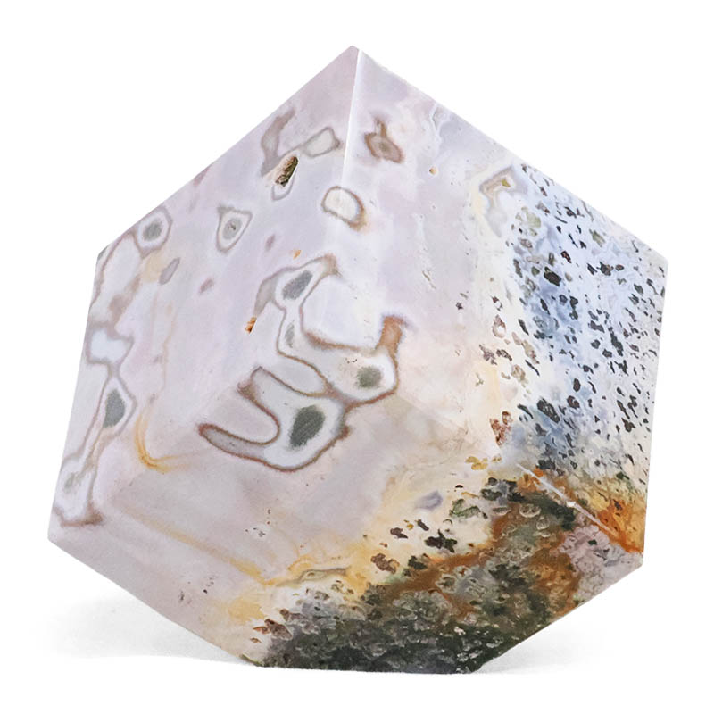 1.69kg Madagascar Ocean Jasper Crystal Cube P2275 3 Madagascar Ocean Jasper Crystal Cube P2275 | Crystal Factory