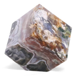 Madagascar Ocean Jasper Crystal Cube P2276