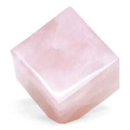 Madagascar Rose Quartz Crystal Cube P2285 | Crystal Factory