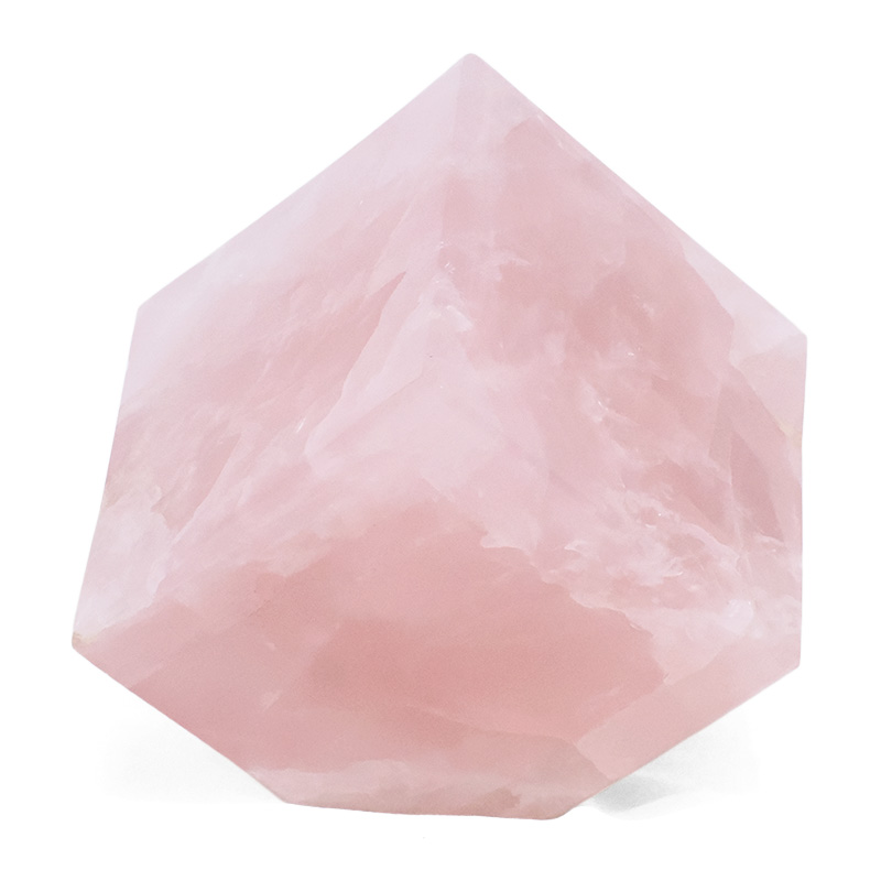 3.50kg Madagascar Rose Quartz Crystal Cube P2287 3 Madagascar Rose Quartz Crystal Cube P2287 | Crystal Factory