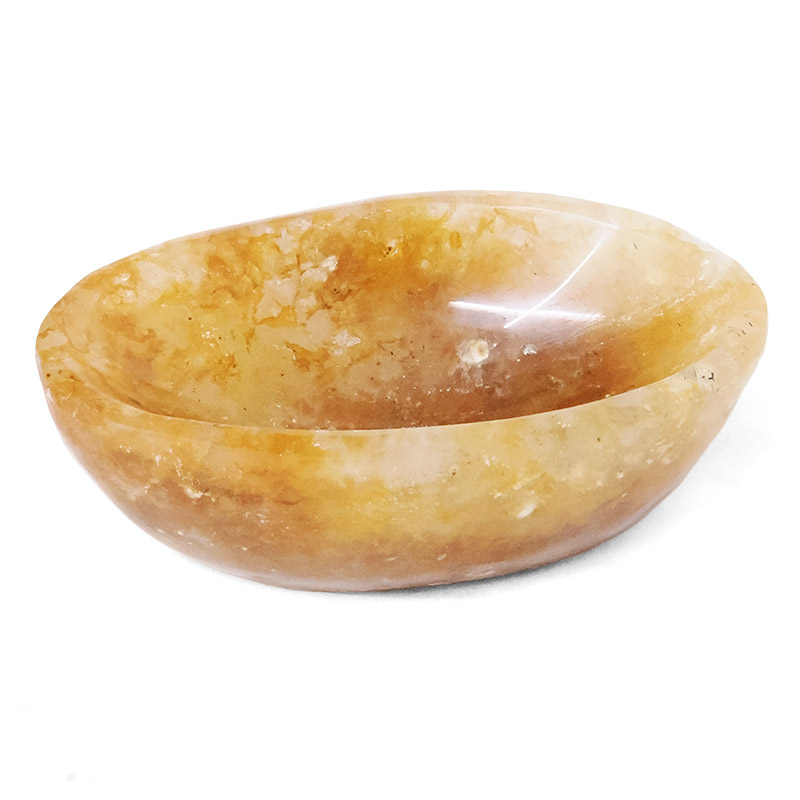 0.91kg Madagascar Yellow Hematoid Quartz Crystal Bowl P2259 3 uartz Crystal Bowl P2259 | Crystal Factory