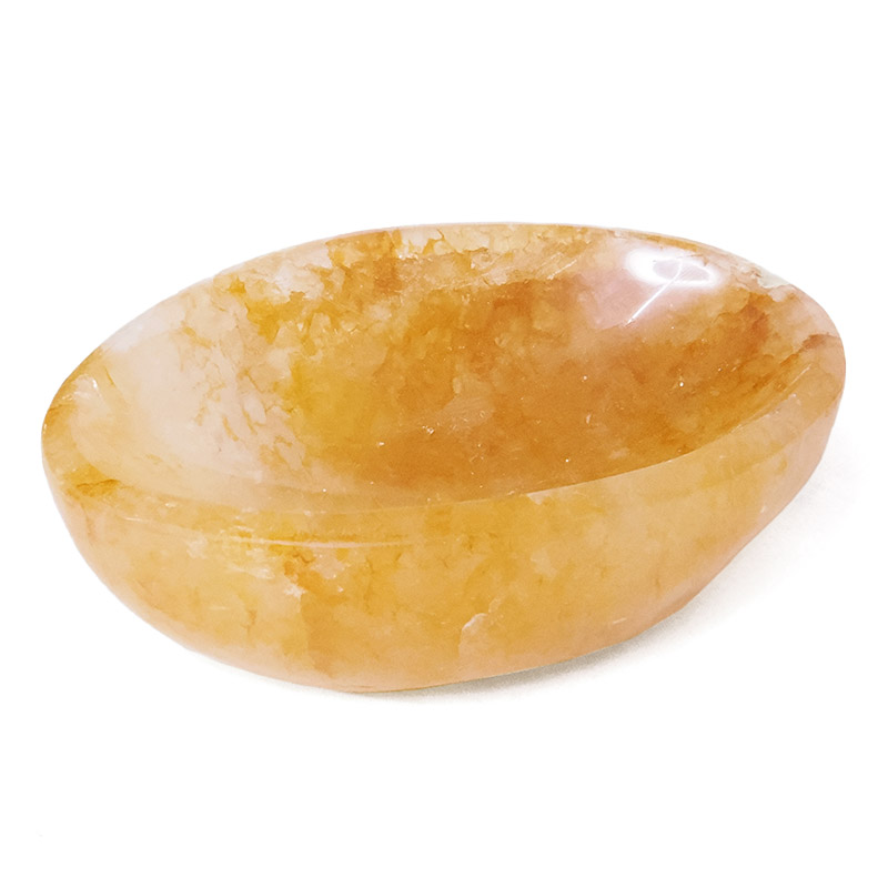 0.80kg Madagascar Yellow Hematoid Quartz Crystal Bowl P2261 3 Madagascar Yellow Hematoid Quartz Crystal Bowl P2261 | Crystal Factory