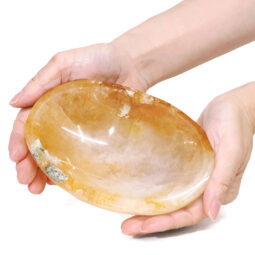 0.84kg Madagascar Yellow Hematoid Quartz Crystal Bowl P2262 5 Madagascar Yellow Hematoid Quartz Crystal Bowl P2262 | Crystal Factory