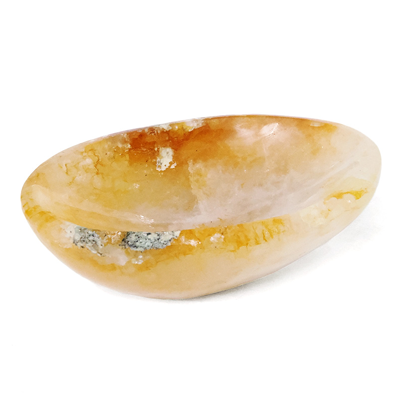 0.84kg Madagascar Yellow Hematoid Quartz Crystal Bowl P2262 3 Madagascar Yellow Hematoid Quartz Crystal Bowl P2262 | Crystal Factory