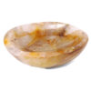 1.16kg Madagascar Yellow Hematoid Quartz Crystal Bowl P2265 2 Madagascar Yellow Hematoid Quartz Crystal Bowl P2265